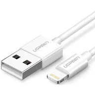 Kable USB - UGREEN Kabel 20730 (USB 2.0 M - Lightning M; 2m; kolor biały) 2_223256 - miniaturka - grafika 1