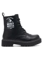 Buty dla dziewczynek - Mickey&Friends Botki CS5587-13DSTC Czarny - miniaturka - grafika 1