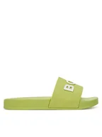 Buty dla chłopców - BOSS Klapki J51643 S Zielony - miniaturka - grafika 1