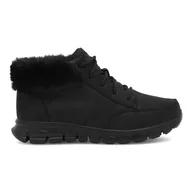 Botki damskie - Trzewiki Skechers 167258 BBK - miniaturka - grafika 1