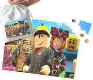 Puzzle - PUZZLE - ROBLOX WZORY Z BAJEK I GIER PREZENT DLA DZIECI 110EL + WORECZEK - miniaturka - grafika 1