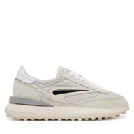 Sneakersy damskie - Sneakersy D.A.T.E. Athleta W421-AT-NY Szary - miniaturka - grafika 1