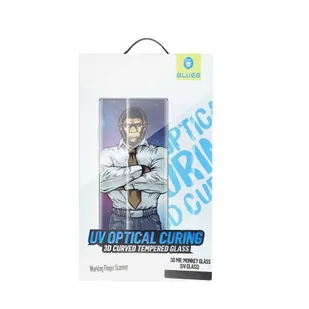 BlueO Szkło hartowane 5D Mr. Monkey Glass Samsung Galaxy S23 Ultra transparent (UV Glass) - Szkła hartowane na telefon - miniaturka - grafika 1