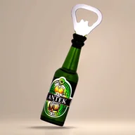 Korkociągi i otwieracze - Magnes Butelka Otwieracz Imienny Piwo 3 - miniaturka - grafika 1