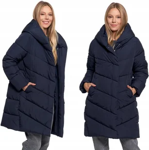 Damski płaszcz Moraj kurtka ODW9000-003 granatowy XXL - Płaszcze damskie Damski płaszcz Moraj kurtka ODW9000-003 granatowy XXL - Płaszcze damskie - miniaturka - grafika 1