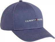 Czapki damskie - Tommy Hilfiger Męska czapka z daszkiem, wyblakłe indygo, jeden rozmiar, Zgasłe indygo, Rozmiar uniwersalny - miniaturka - grafika 1