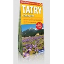 zbiorowa Praca Comfort!map&amp;guide XL Tatry i Zakopane 2w1 w.2019 - Przewodniki - miniaturka - grafika 2