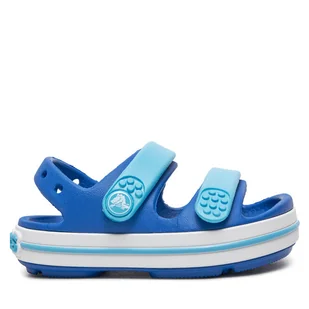 Sandały Crocs Crocband Cruiser Sandal T 209424 Niebieski - Buty dla chłopców - miniaturka - grafika 1