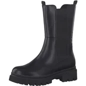 Botki damskie - Marco Tozzi Damskie sztyblety 2-25419-29, czarny, 39 EU - miniaturka - grafika 1