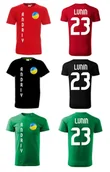 Koszulki sportowe męskie - Koszulka UKRAINA Andriy LUNIN 23 jr - miniaturka - grafika 1