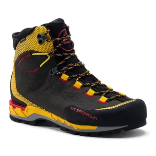 Buty trekkingowe męskie - La Sportiva Trango Tech Leather GTX Buty Mężczyźni, black/yellow EU 46 2021 Buty górskie 21S999100-46 - grafika 1