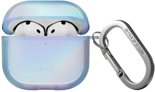 UNIQ Iridescia do AirPods 4 Hang Case niebieski - Akcesoria do słuchawek - miniaturka - grafika 1