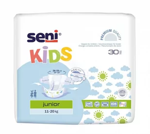 Seni Pieluchomajtki dla dzieci Kids Junior (11-25kg) 30szt. 11-25kg 30 szt. |   SE-094-JU30-A01 - Pieluchy - miniaturka - grafika 2