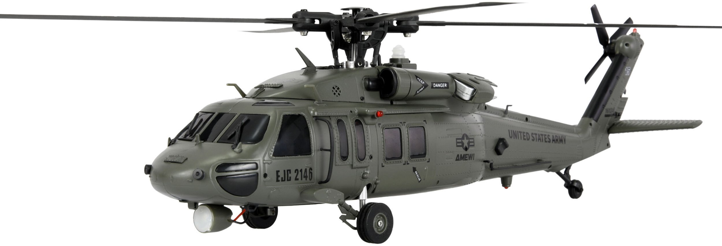 Amewi Amewi UH60 Black Hawk Marine CP Helikopter 6G/3D RTF 16+