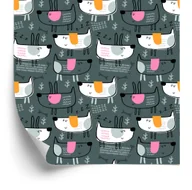 Tapety - Tapeta Psy W Stylu Skandynawskim, Pokój Dziecięcy - miniaturka - grafika 1