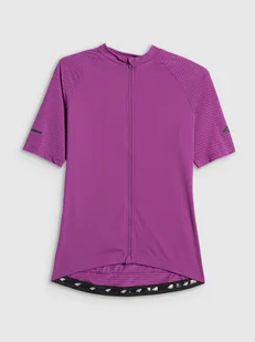 4F Koszulka kolarska damska - fioletowa XS - Koszulki rowerowe 4F Koszulka kolarska damska - fioletowa XS - Koszulki rowerowe - miniaturka - grafika 1
