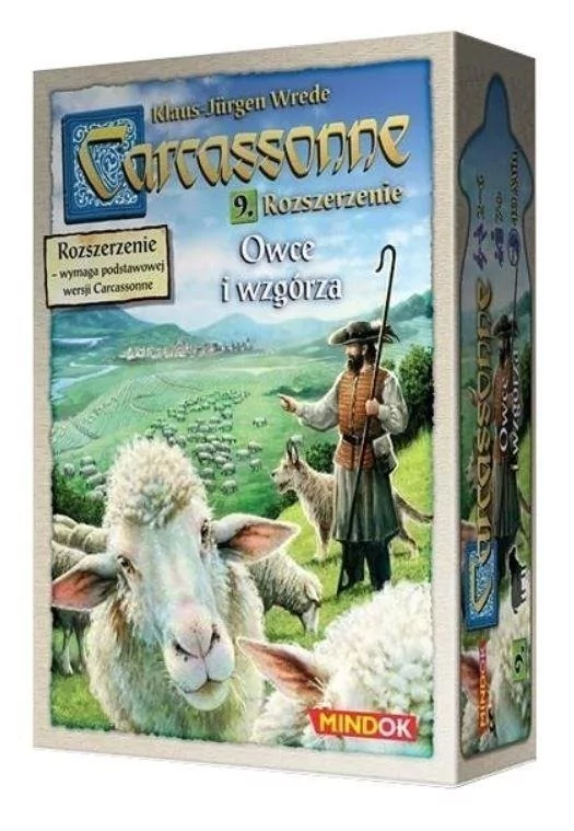 Carcassonne Owce i wzgórza II edycja