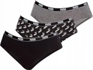 Majtki damskie - Puma Majtki Hipster Aop 3-Pack 93537702 R Xs - miniaturka - grafika 1