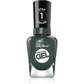 Lakiery do paznokci - Sally Hansen Miracle Gel STEP1 14,7 ml 762 Leaf Me Be - miniaturka - grafika 1