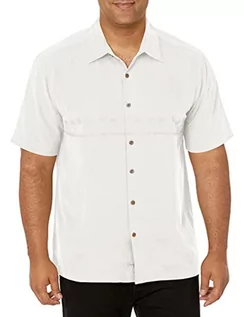 Koszule męskie - Quiksilver Męska koszula z kołnierzem button-down, biały, XL - grafika 1