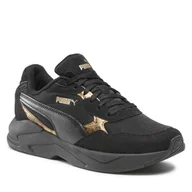 Sneakersy damskie - Puma Sneakersy X-Ray Speed Lite W Metallics 384848 02 Black Team Gold - miniaturka - grafika 1