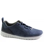 Półbuty męskie - PÓŁBUTY BUGATTI - 341-AKM01-5000 DARK BLUE - Bugatti - miniaturka - grafika 1