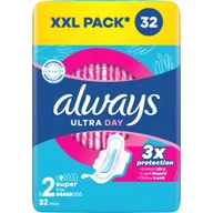 Podpaski - Always Ultra Super Plus Quatro Podpaski, 4x8 szt. - miniaturka - grafika 1