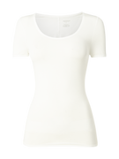 Koszulki i topy damskie - T-shirt o kroju personal fit z mieszanki bawełny i elastanu - miniaturka - grafika 1
