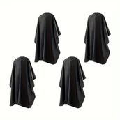 Peleryny fryzjerskie - TEMU 4 szt. Profesjonalne płaszcze fryzjerskie do salonu - wytrzymały nylon, idealny do stylizacji, cięcia i kolorowania - idealny dla fryzjerów i - miniaturka - grafika 1