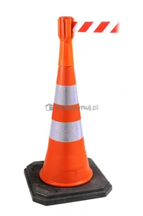 Pachołek/Słupek wewnętrzny ostrzegawczy.(wysokość 1m) - Wyposażenie miejsc publicznych - miniaturka - grafika 2