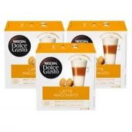 Kawa w kapsułkach i saszetkach - Nescafe Dolce Gusto Latte Macchiato Kawa w kapsułkach Zestaw 24 x 17,4 g + 24 x 5,5 g - miniaturka - grafika 1