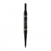 Max Factor REAL BROW - FILL & SHAPE - Dwustronna kredka do brwi - 03 MEDIUM BROWN