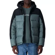 Kurtki męskie - Kurtka Champion C Logo Patch 219190-GS510 - niebieska - miniaturka - grafika 1