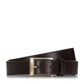 Paski - Męski pasek skórzany wąski - miniaturka - grafika 1