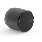 Systemy inteligentnych domów - Zamek elektroniczny TEDEE GO TLV2.0B Grafitowy z przyciskiem - miniaturka - grafika 1