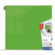 Tablice i flipcharty - Tablica szklana magnetyczna 60X80 CM MEMOBE niebieska /SZM86/N/ DK252-1 - miniaturka - grafika 1