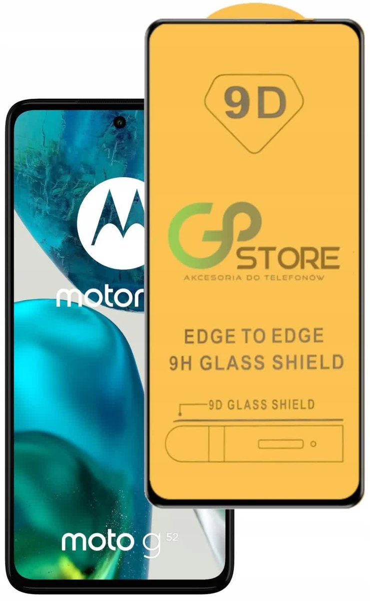 Szkło hartowane 5D szybka do Motorola Moto G52 / Moto G72 / Moto G82