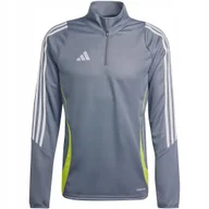 Bluzy męskie - Bluza męska adidas Tiro 24 Training Top szara IV6954 L - miniaturka - grafika 1