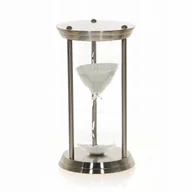 Zabawki zręcznościowe - KLEPSYDRA ZEGAR 30 MINUT STAL CHROMOWANA 17×31,5cm - miniaturka - grafika 1