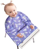 Śliniaki i fartuszki - Śliniak dla niemowląt wodoodporny antypoślizgowy regulowany do 3 lat - miniaturka - grafika 1