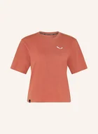 Koszulki i topy damskie - Salewa T-Shirt Eagle Sunset rot - SALEWA - miniaturka - grafika 1