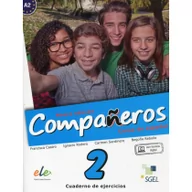 Podręczniki dla gimnazjum - SGEL - Educacion Companeros 2 Ćwiczenia + klucz dostępu - Praca zbiorowa - miniaturka - grafika 1