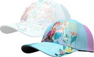 Czapki dla dzieci - Disney Frozen Cap - czapka dziecięca wykonana w 100% z bawełny z motywem Elsy i Anny w kolorze różowym - miniaturka - grafika 1