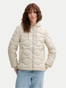 Tom Tailor Kurtka puchowa 1044399 Beżowy Regular Fit - Kurtki damskie - miniaturka - grafika 1
