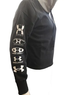 Bluza Damska Under Armour Rival Fleece Loose Krótka 1362613001 SM - Bluzy damskie - miniaturka - grafika 1