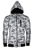 Bluzy męskie - Mil-Tec Bluza Dresowa z Kapturem Miejska - 3XL - miniaturka - grafika 1