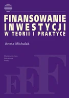 Biznes - Finansowanie inwestycji w teorii i praktyce - Aneta Michalak - miniaturka - grafika 1