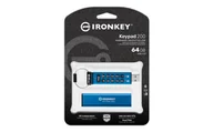 Pendrive - Pendrive, KINGSTON, IronKey Keypad 200 64GB, FIPS 140-3 Lvl 3 AES-256 - miniaturka - grafika 1