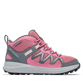 Buty trekkingowe dziecięce - Trekkingi Columbia Peakfreak Rush™ Mid Waterproof 2108261 Różowy - miniaturka - grafika 1