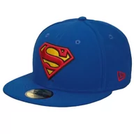 Czapki damskie - Czapka z daszkiem New Era Character Bas Superman Basic Cap M (kolor Niebieski, rozmiar 7 1/4) - miniaturka - grafika 1